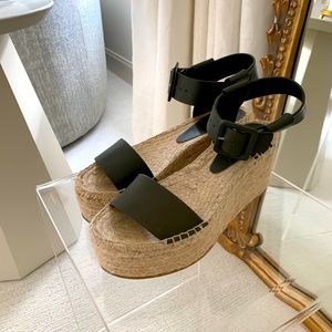 Vince platform espadrilles